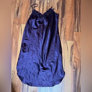 Elegant Purple Lace Chemise